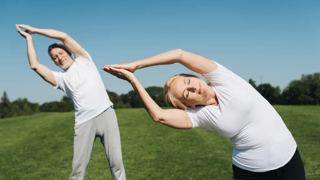 Outdoor exercises for seniors